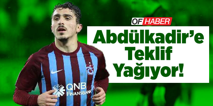 'Abdülkadir'e İngiltere Ve İtalya'dan Öneri Geldi'