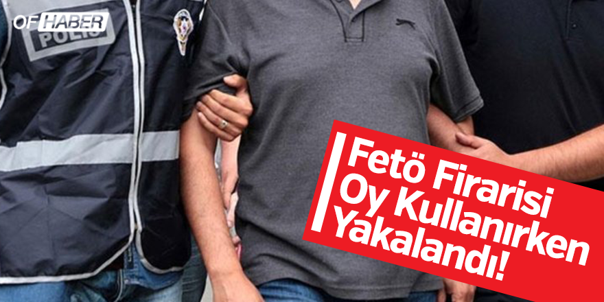 Fetö Şüphelisi Oy Kullanırken Yakalandı