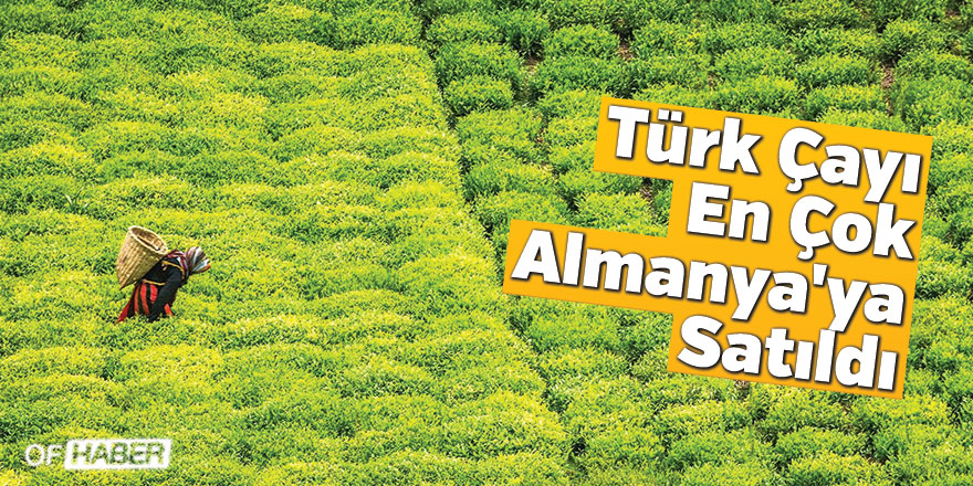 Türk Çayı En Çok Almanya'ya Satıldı