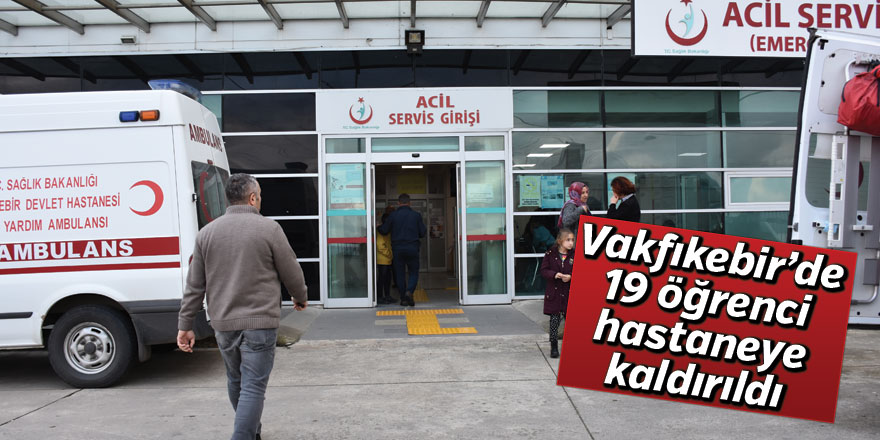 Trabzon'da Gıda Zehirlenmesi Şüphesi