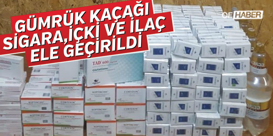 Trabzon'da Kaçakçılıkla Mücadele