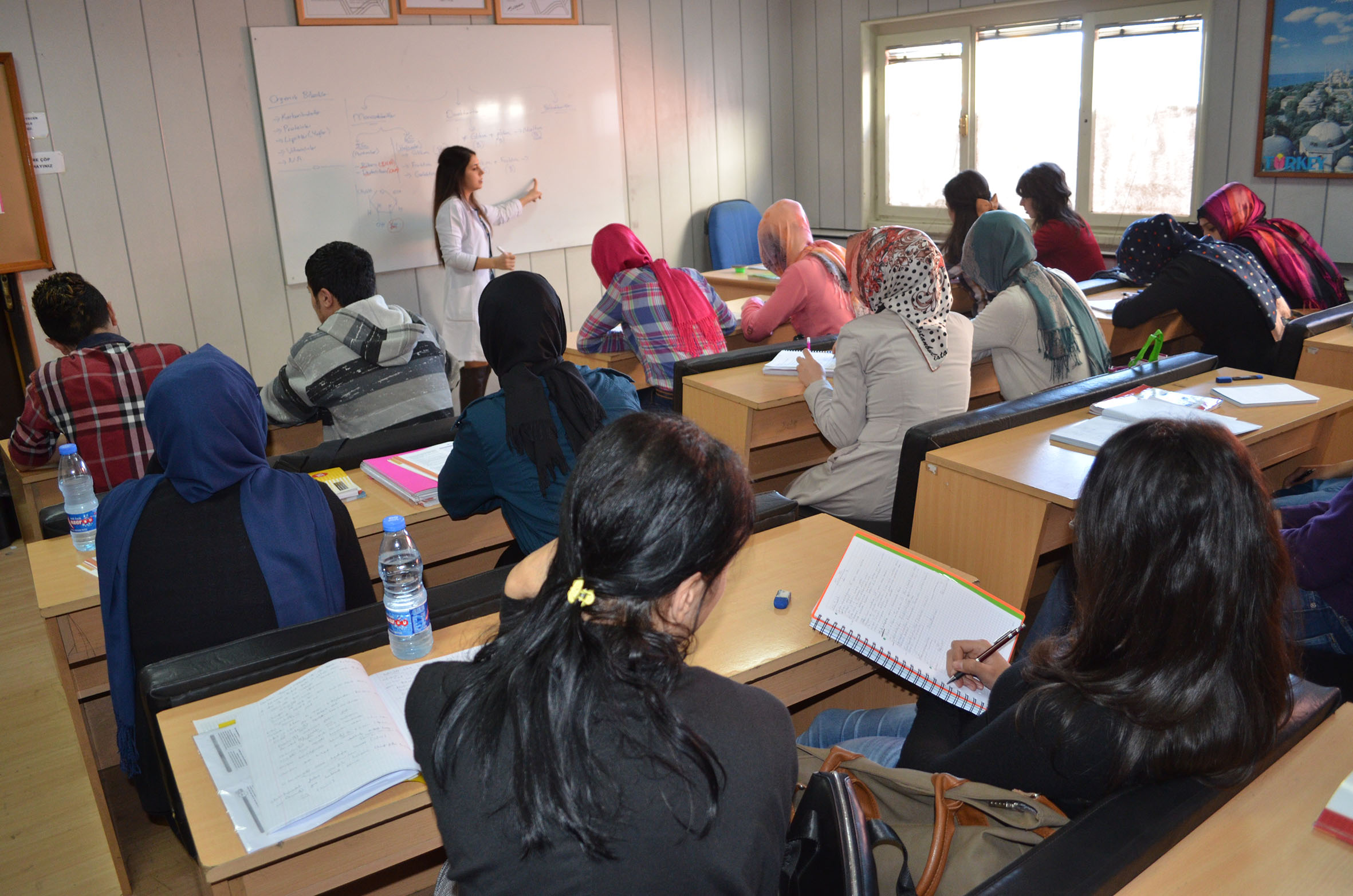 Belediyenin hazırlık kursu eğitime başladı