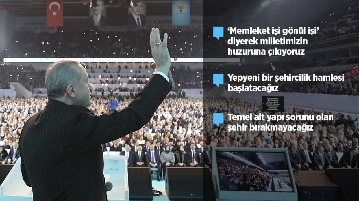 Erdoğan AK Parti’nin Seçim Manifestosunu açıkladı