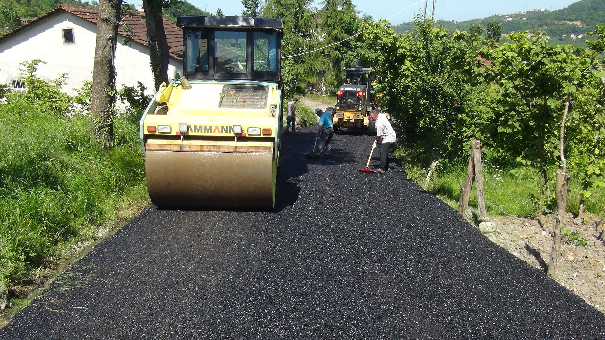 Trabzon'da Yol Çalışmaları