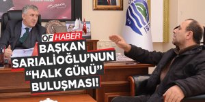 Başkan Sarıalioğlu'nun "Halk Günü" Buluşması