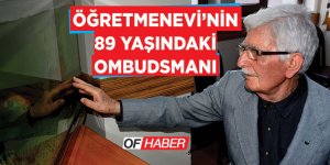 Öğretmenevinin 89 Yaşındaki "Ombudsmanı"
