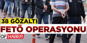 Trabzon'da Fetö Operasyonu