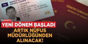 Pasaport Ve Sürücü Belgesinde Yeni Dönem Başladı