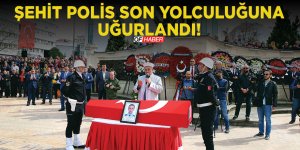 Trabzon'da Şehit Polis Son Yolculuğuna Uğurlanıyor