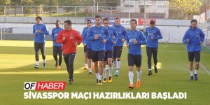 Trabzonspor'da Demir Grup Sivasspor Maçı Hazırlıkları Başladı