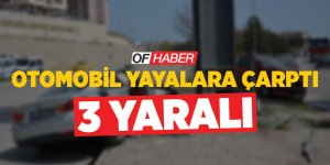 Trabzon'da Otomobil Yayalara Çarptı: 3 Yaralı
