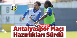 Trabzonspor, Antalyaspor Maçı Hazırlıklarını Sürdürdü