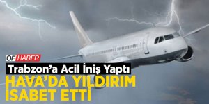 Havada Yıldırım Temas Eden Uçak Acil İniş Yaptı