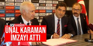 Trabzonspor, Ünal Karaman İle Sözleşme İmzaladı