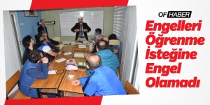 Engelleri Öğrenme İsteğine Engel Olamadı