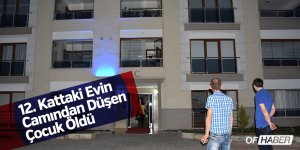 Trabzon'da 12. Kattaki Evin Camından Düşen Çocuk Öldü