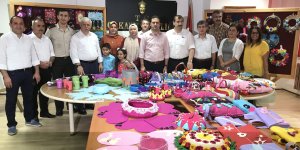 Halk Eğitim - İşkur sergisi açıldı