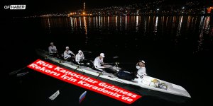 Rus Kanocular Guinness Rekoru İçin Karadeniz'de