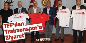 Tff Heyetinden Trabzonspor'a Ziyaret