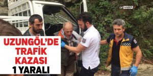 Trabzon'da Trafik Kazası: 1 Yaralı