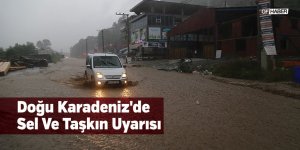 Doğu Karadeniz'de Sel Ve Taşkın Uyarısı
