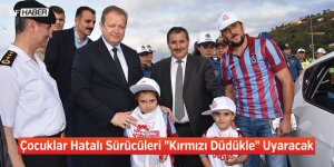 Çocuklar Hatalı Sürücüleri "Kırmızı Düdükle" Uyaracak