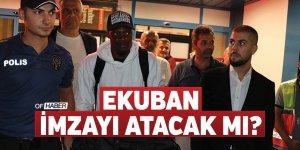Ekuban, Trabzonspor İçin Türkiye'ye Geldi