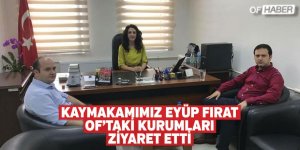Kaymakamımızın Kurum Ziyaretleri