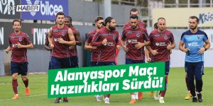 Trabzonspor, Aytemiz Alanyaspor Maçı Hazırlıklarını Sürdürdü