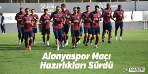 Trabzonspor, Aytemiz Alanyaspor Maçı Hazırlıklarını Sürdürdü