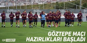 Trabzonspor, Göztepe Maçı Hazırlıklarına Başladı