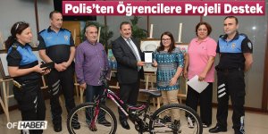 Polisten Öğrencilere Projeli Destek