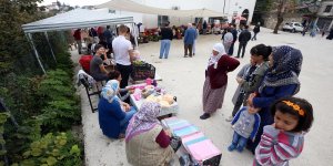 Mahalleliyi Üretime Teşvik İçin Pazar Kurdular
