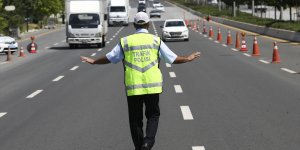 216 araç trafikten men edildi.
