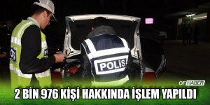 Trabzon'da Asayiş Uygulamaları