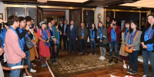 Güney Kore Heyeti Trabzon Valiliğini Ziyaret Etti