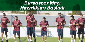 Trabzonspor'da Bursaspor Maçı Hazırlıkları Başladı