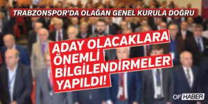 Trabzonspor'da Olağan Genel Kurula Doğru