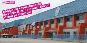 Trabzon'da Tırmanma Duvarı Yapılacak