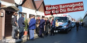 Trabzon'da Balıkçı Barınağında Bir Kişi Ölü Bulundu