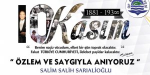 BAŞKAN SALİM SALİH SARIALİOĞLU’NUN 10 KASIM MESAJI