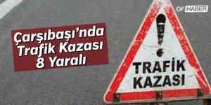 Trabzon'da Trafik Kazası: 8 Yaralı
