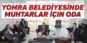 Yomra Belediyesinde Muhtarlar İçin Oda
