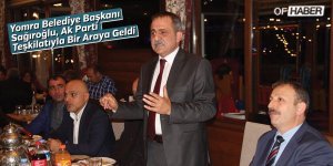 Yomra Belediye Başkanı Sağıroğlu, Ak Parti Teşkilatıyla Bir Araya Geldi