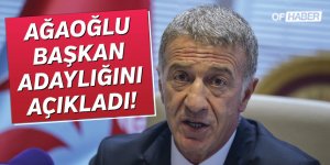 Trabzonspor'da Ahmet Ağaoğlu Başkan Adaylığını Açıkladı