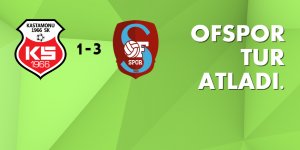 OFSPOR, KASTAMONUSPOR'U ELEDİ.