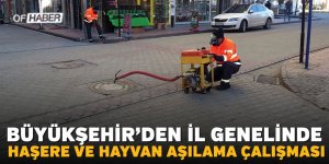 Büyükşehir Belediyesi Halk Sağlığı İçin Çalıştı