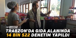 Trabzon'da Gıda Alanında 14 Bin 522 Denetim Yapıldı