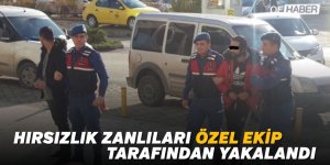 Hırsızlık Zanlıları Özel Ekip Tarafından Yakalandı