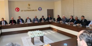 Of'ta ikinci döneme hazırlık toplantısı yapıldı